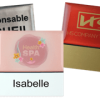 PREMIUM REUSABLE NAME BADGE, 50 X 50 MM, 12, 18 AND 24 MM STICKY LABEL - Image 2